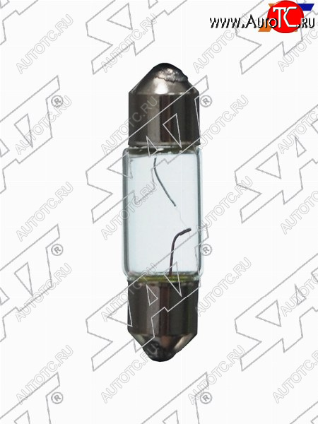 23 р. Лампа дополнительного освещения 9x28 мм 12V C5W SAT ST-C5W-12V  с доставкой в г. Пермь