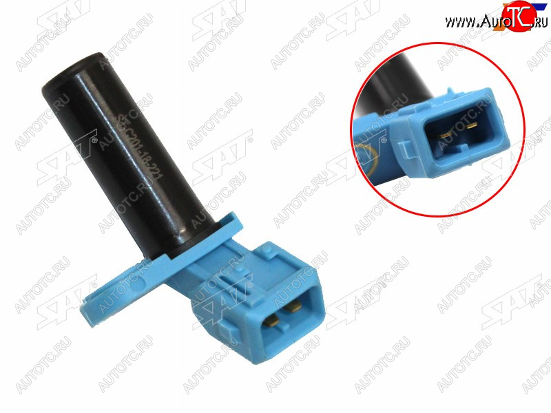 879 р. Датчик положения коленвала MAZDA MAZDA2Demio DYFORDC-MaxFiestaFocusFusionVOLVO C30S40V50 05 SAT ST-C201-18-221  с доставкой в г. Пермь