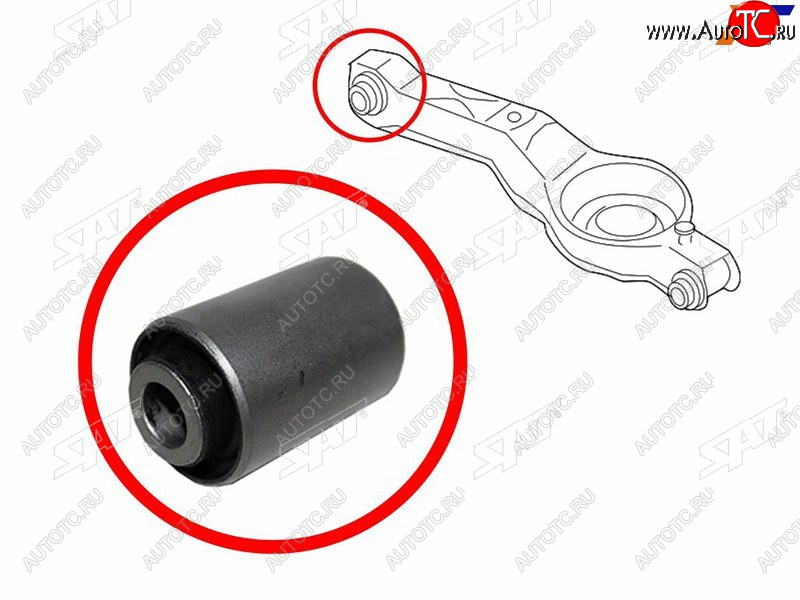 260 р. Сайлентблок Mazda CX-7 06-12  Ford C-MAX 03-19  Mazda 5 10-15  Axela 09-13  Volvo C30 06-13  S4 SAT ST-C236-28-300  с доставкой в г. Пермь