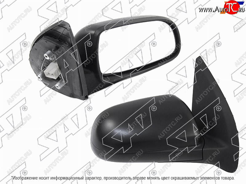 2 999 р. Зеркало Chevrolet Aveo 05-11  Daewoo Gentra 05-11  Ravon Nexia R3 16-20 (Справа Регулировка 3 ко SAT ST-CVA5-940-C1  с доставкой в г. Пермь