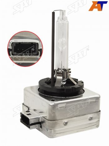 1 579 р. Лампа головного освещения газоразрядная D1S 35W 85V 4300K SAT ST-D1S-4300K  с доставкой в г. Пермь. Увеличить фотографию 1