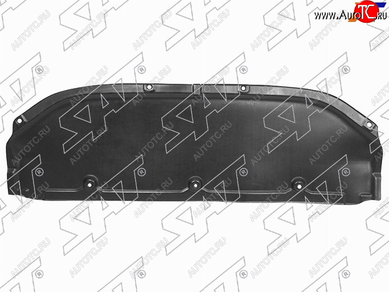 1 059 р. Защита переднего бампера (пыльник) SAT  Nissan Qashqai  1 (2010-2013) J10 рестайлинг  с доставкой в г. Пермь