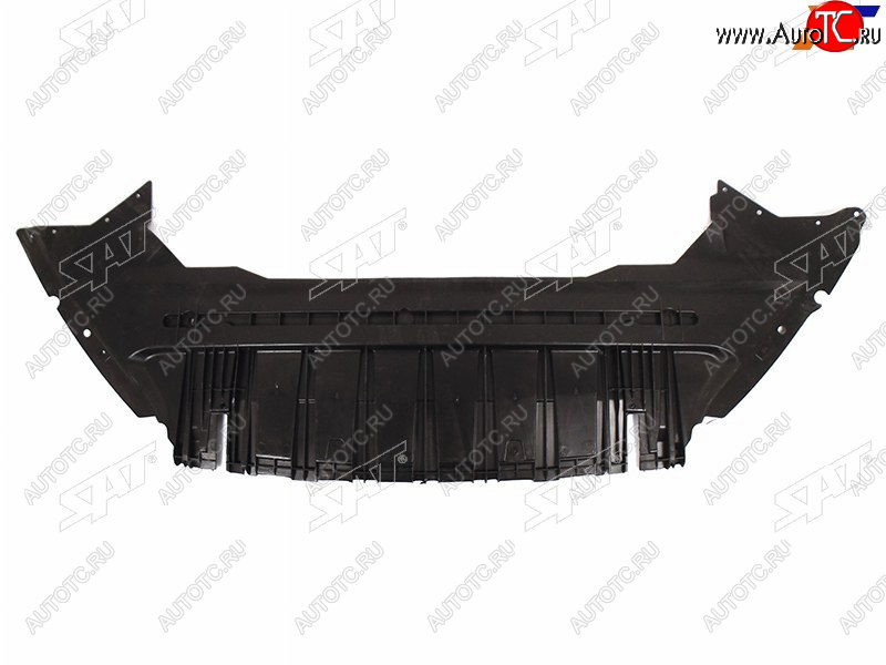 1 039 р. Защита переднего бампера (пыльник) SAT  Ford Mondeo (2010-2014) Mk4,BD рестайлинг, седан, Mk4,DG рестайлинг, универсал  с доставкой в г. Пермь