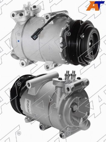 22 849 р. Компрессор кондиционера Ford Focus 04-11  C-MAX 03-10  Volvo C30 06-13  S40 04-12  V50 03-12 SAT ST-FDA5-396-0  с доставкой в г. Пермь. Увеличить фотографию 1