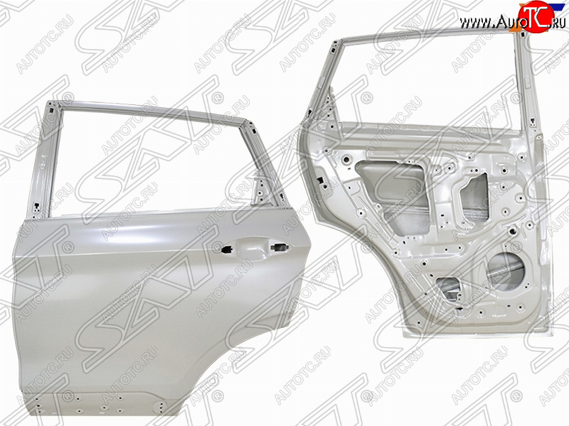 15 849 р. Дверь задняя LH SAT Geely Coolray SX11 дорестайлинг (2018-2023) (неокрашенная)  с доставкой в г. Пермь