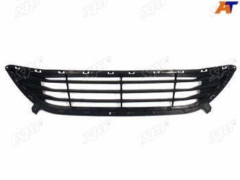 Центральная решетка переднего бампера SAT Hyundai Elantra  MD (2010-2013) дорестайлинг