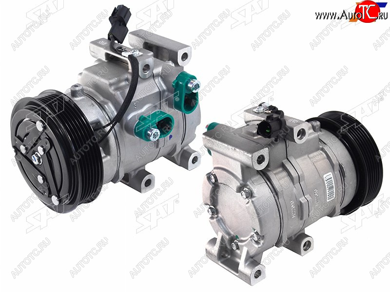 17 349 р. Компрессор кондиционера Hyundai Solaris 10-20  Kia Rio 11-20  Hyundai Accent 11-17  Kia Rio X-Lin SAT ST-HNS1-396-0  с доставкой в г. Пермь