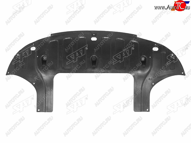 1 259 р. Защита переднего бампера (пыльник) SAT  KIA Rio  4 FB (2016-2020) дорестайлинг седан  с доставкой в г. Пермь