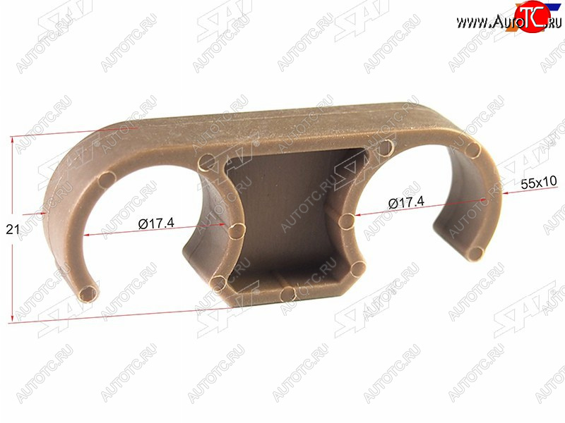 32 р. Клипса эл. проводки TOYOTALEXUS (1 шт.) SAT ST-M10377  с доставкой в г. Пермь