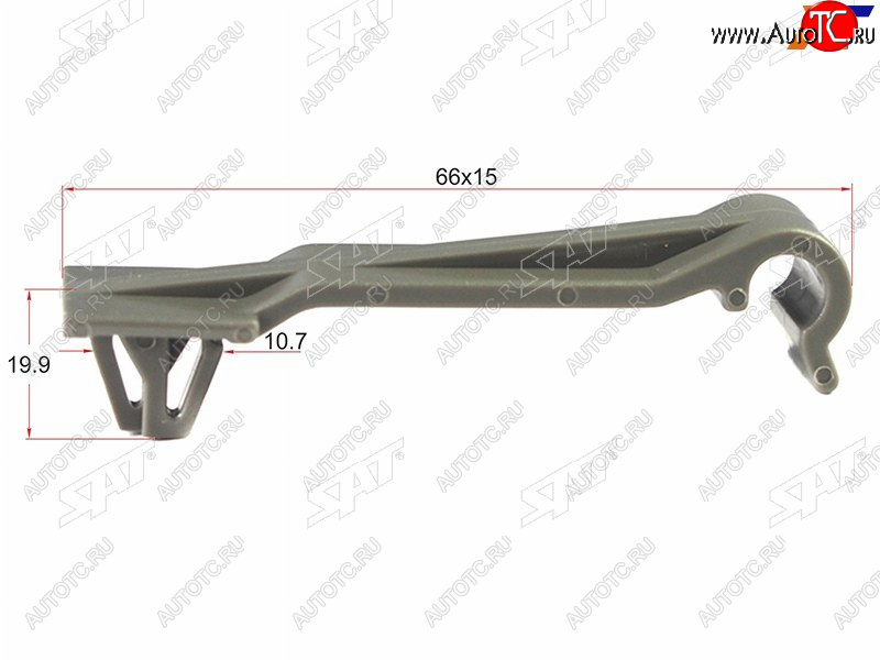 299 р. Клипса трубки эл. проводки HONDA (1 шт.) SAT ST-M10562  с доставкой в г. Пермь