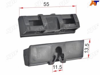 3 599 р. Клипса молдинга лобового стекла LEXUS GS ##S19# 05-12  LS ##F4# 06-17 (1 шт.) SAT ST-M12667  с доставкой в г. Пермь. Увеличить фотографию 1