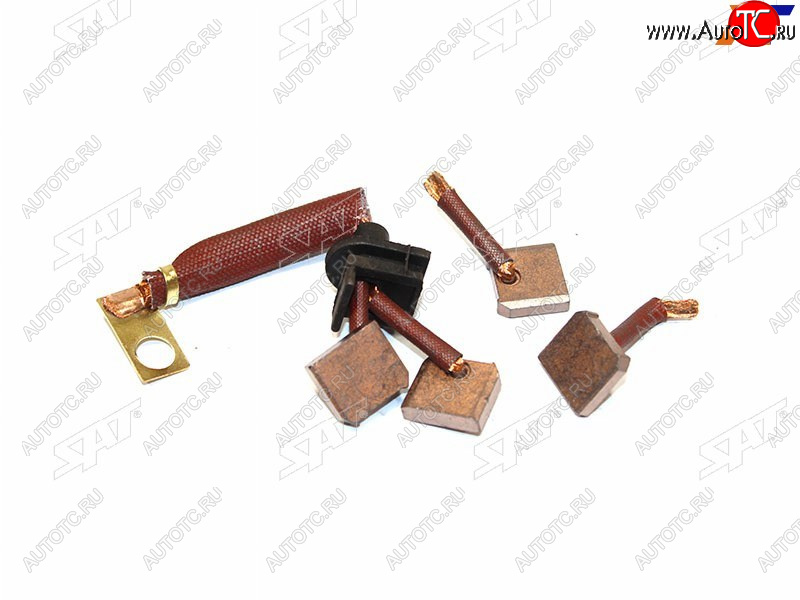 147 р. Щетка генераторастартера 4 шт. MMC LANCER VIII 08- BWCBKDOUTLANDER 2.0D 07- BSY SAT ST-M647C00371  с доставкой в г. Пермь
