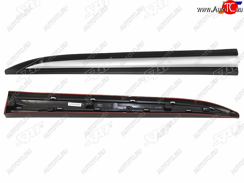 1 999 р. Накладка на дверь LH передняя SAT Mitsubishi Outlander GF 3-ий рестайлинг (2018-2022)  с доставкой в г. Пермь