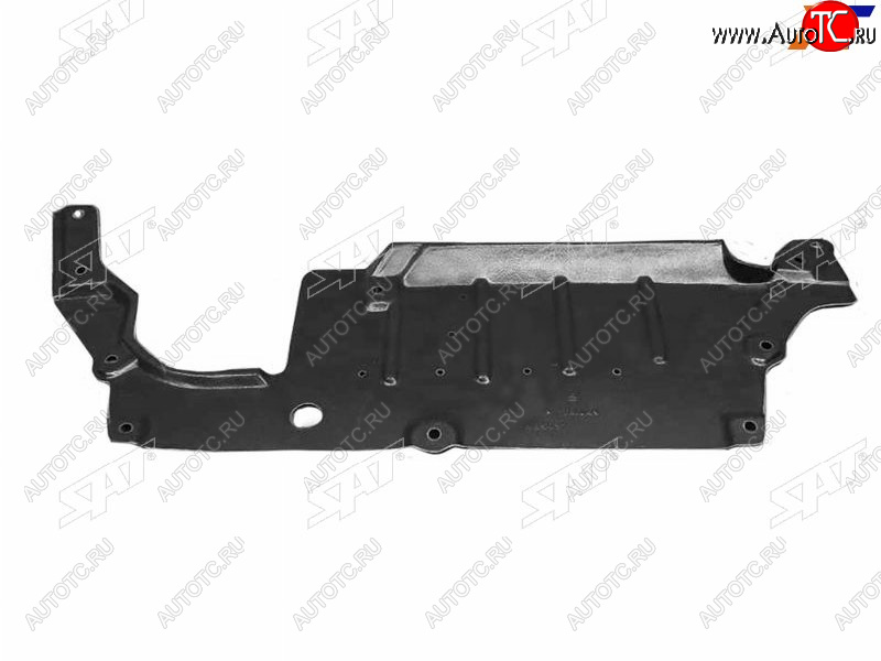 1 199 р. Защита двигателя Mitsubishi ASX 10-20  Lancer 07-15  Outlander 05-12 (Задняя часть) SAT ST-MBW5-025-B0  с доставкой в г. Пермь