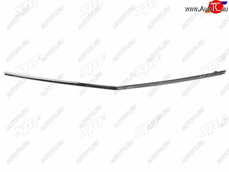 2 199 р. Молдинг бампера SAT Mercedes-Benz S class W221 (2006-2013)  с доставкой в г. Пермь