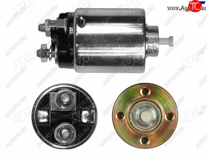1 239 р. Втягивающее реле стартера MAZDA 323SUZUKI SX4NISSAN MARCH K10 82-91 (4 креп.отв.) SAT ST-MD611040  с доставкой в г. Пермь