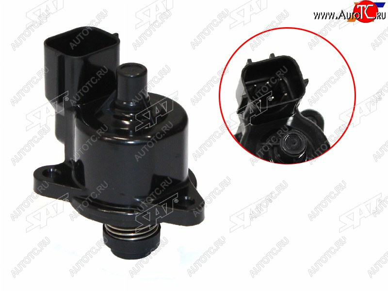2 799 р. Датчик холостого хода (клапан) 2,0.2,4 MMC AIRTREKLANCERGALANTRVROUTLANDER 03- SAT ST-MD628166  с доставкой в г. Пермь