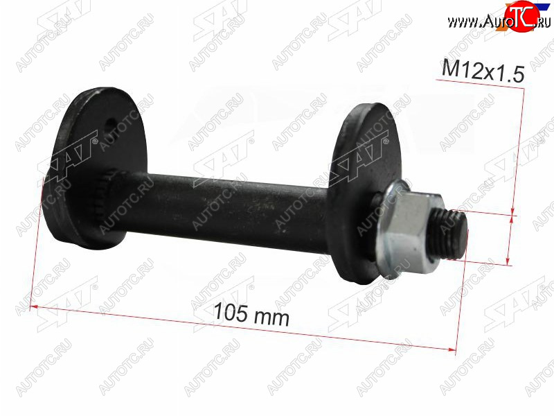 379 р. Болт (комплект) с эксцентриком MITSUBISHI PAJEROMONTERO 00-06 SAT ST-MR418674  с доставкой в г. Пермь