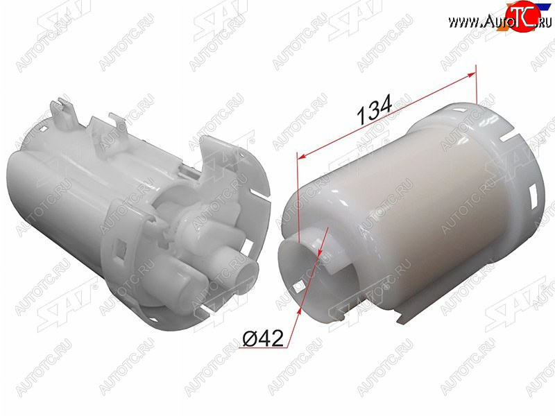 719 р. Фильтр топливный MITSUBISHI PAJERO 6G74,6G75 99-12COLT 02-10 SAT ST-MR529135  с доставкой в г. Пермь
