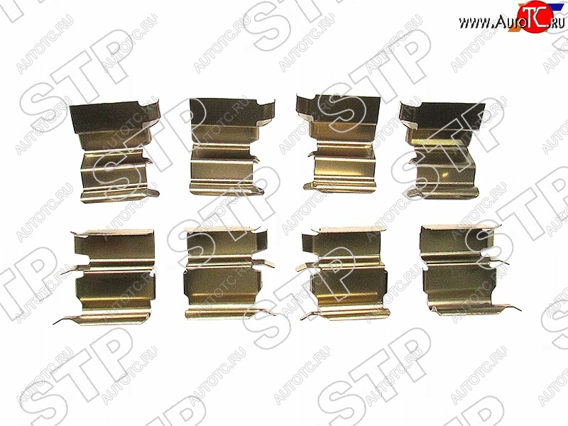 2 659 р. Комплект монтажный тормозных колодок RR суппорта TOYOTA LAND CRUISER 100LX470 98- SAT PREMIUM STP-04948-60010  с доставкой в г. Пермь