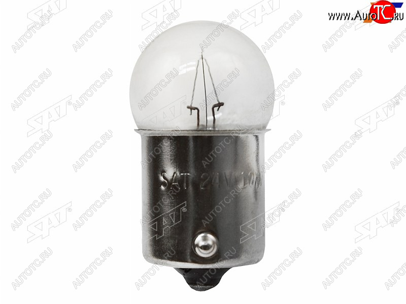 17 р. Лампа дополнительного освещения 24V R10W                                                             SAT ST-R10W-24V  с доставкой в г. Пермь