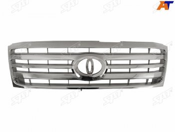 Решетка радиатора SAT Toyota Land Cruiser 10 100 2-ой рестайлинг (2005-2007) (хром)