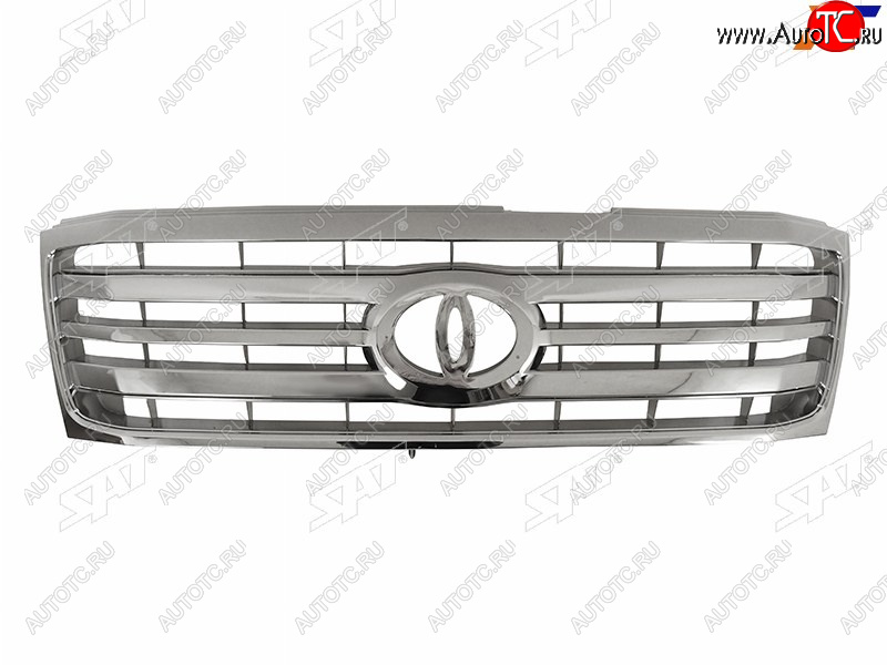 13 449 р. Решетка радиатора SAT Toyota Land Cruiser 10 100 2-ой рестайлинг (2005-2007) (хром)  с доставкой в г. Пермь