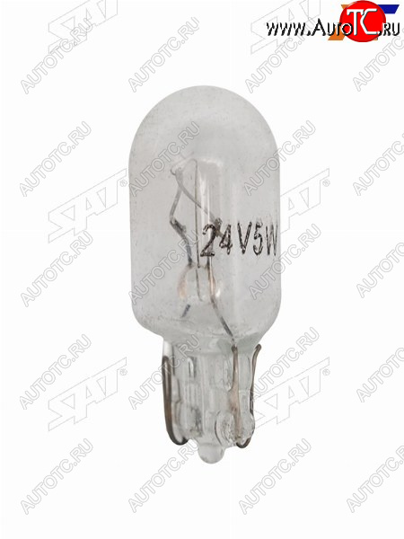 9 р. Лампа дополнительного освещения 24V 5W W5W SAT ST-W5W-24V  с доставкой в г. Пермь