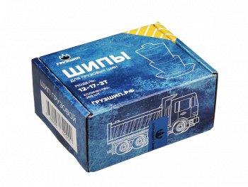 4 949 р. Шипы автомобильные грузовые (12-17-3, 250 шт) ГРУЗШИП Renault Magnum (2006-2013)  с доставкой в г. Пермь. Увеличить фотографию 2
