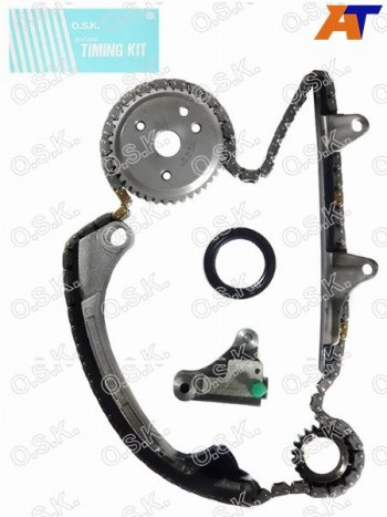 11 299 р. Комплект для замены цепи ГРМ TOYOTA VITZYARIS 1SZ-FE 99- (полный) OSK T035K  с доставкой в г. Пермь. Увеличить фотографию 2