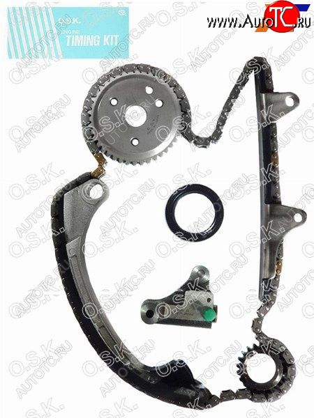 11 299 р. Комплект для замены цепи ГРМ TOYOTA VITZYARIS 1SZ-FE 99- (полный) OSK T035K  с доставкой в г. Пермь