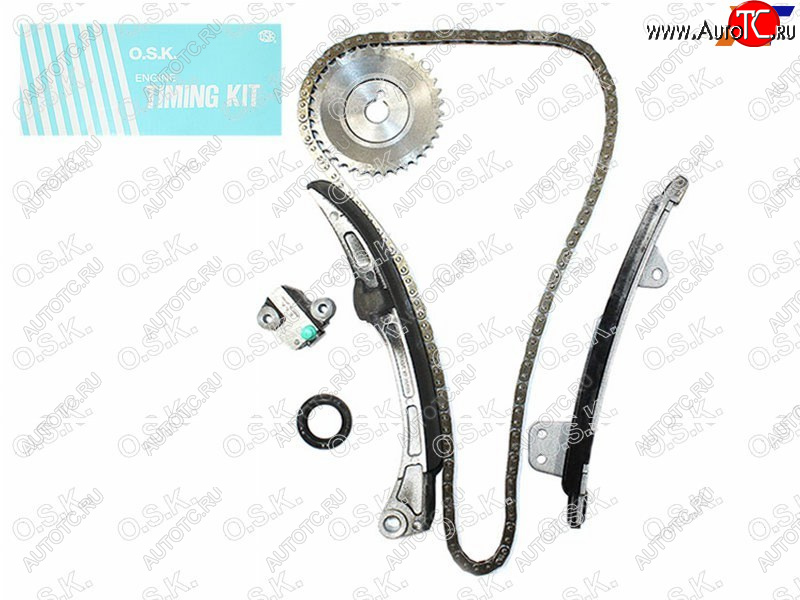8 999 р. Комплект для замены цепи ГРМ TOYOTA VITZIST 2NZ-FE 99- OSK T028K  с доставкой в г. Пермь