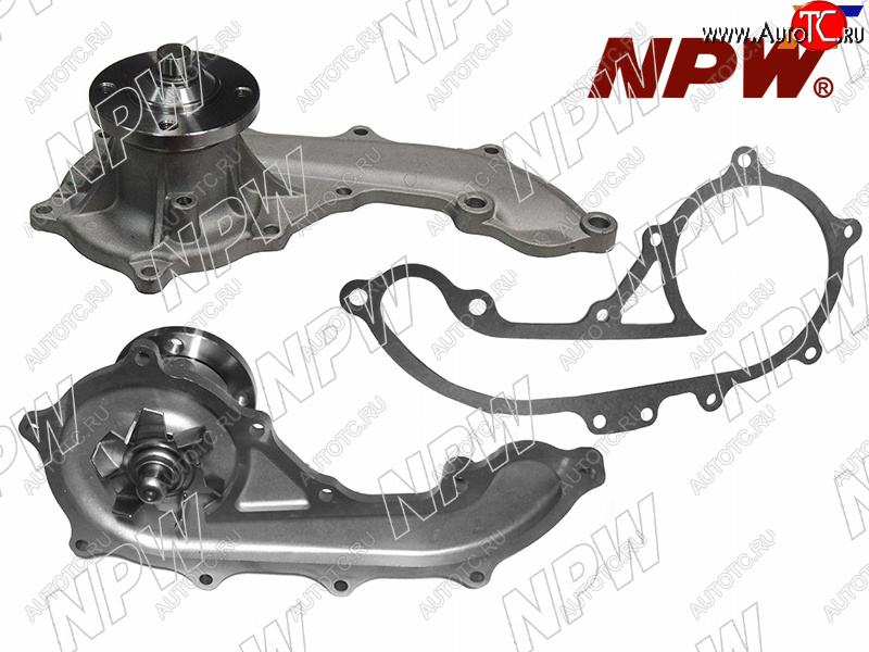 3 699 р. Насос водяного охлаждения TOYOTA 12TRFE3RZFE 03- (с прокладкой) NPW T-123  с доставкой в г. Пермь