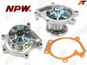 2 199 р. Насос водяного охлаждения TOYOTA 12SZFE 99- (с прокладкой) NPW T-128  с доставкой в г. Пермь. Увеличить фотографию 2