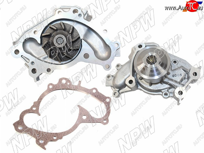3 599 р. Насос водяного охлаждения TOYOTA 123MZFE 96- (с прокладкой)                                        NPW T-120  с доставкой в г. Пермь