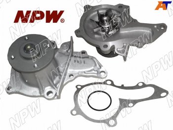 2 269 р. Насос водяного охлаждения TOYOTA 4,5AFE 87-00 (с прокладкой) NPW T-93  с доставкой в г. Пермь. Увеличить фотографию 1
