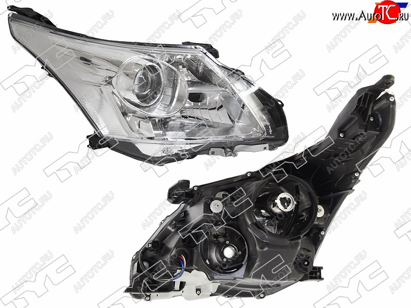 21 449 р. Фара правая (галоген, под корректор) TYC  Toyota Avensis ( T270 седан,  T270 универсал) (2008-2011) дорестайлинг  с доставкой в г. Пермь