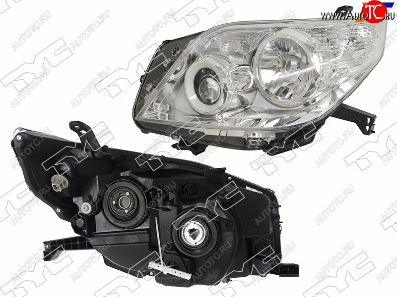 15 799 р. Фара левая (галоген, под электрокорректор, Евросвет) TYC Toyota Land Cruiser Prado J150 дорестайлинг (2009-2013)  с доставкой в г. Пермь