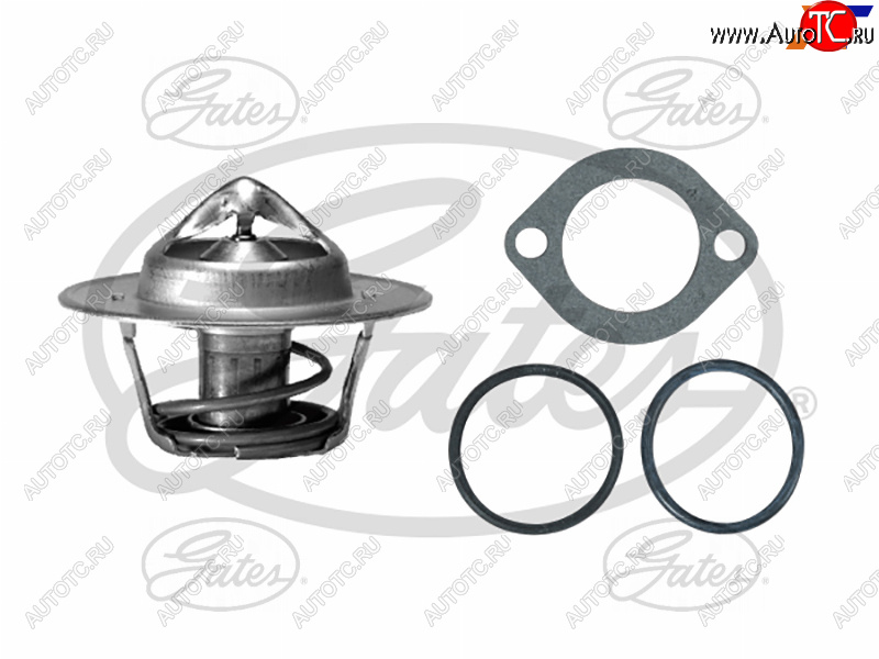 1 169 р. Термостат с прокладкой AUDI Q5A5A6 2,0TDISKODA ROOMSTER 1,4 06-FABIA 1,4 99-VW POLO 1,4 99-11 GATES TH00182G1  с доставкой в г. Пермь