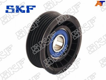 1 389 р. Ролик приводного ремня натяжителя FORD FIESTAFOCUSMAVERICKMONDEOTRANSITMAZDA 35MPV 1,8-2,3 SKF VKM34231  с доставкой в г. Пермь. Увеличить фотографию 1