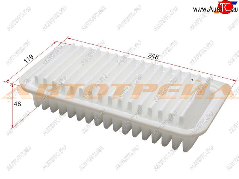 1 059 р. Фильтр воздушный MICRO  Toyota Corolla Axio  (E160) седан - Yaris ( XP10,  XP90,  XP130,  XP210)  с доставкой в г. Пермь