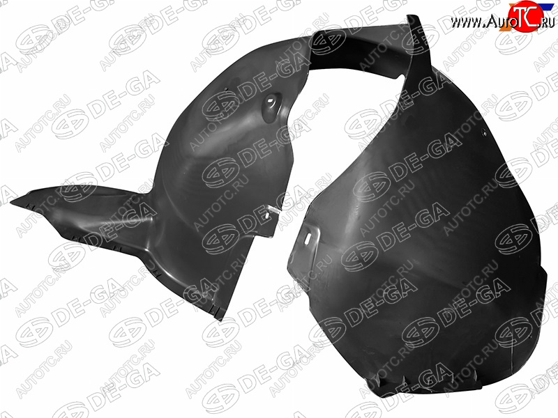 1 549 р. Подкрылок Volkswagen Caddy 03-10  Touran 03-06 (Спереди Справа) DE-GA WOS15CD003  с доставкой в г. Пермь
