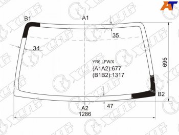 Стекло лобовое Suzuki Jimny 98-19  Jimny Sierra 02-18  Jimny Wide 98-02 XYG YR6 LFW/X
