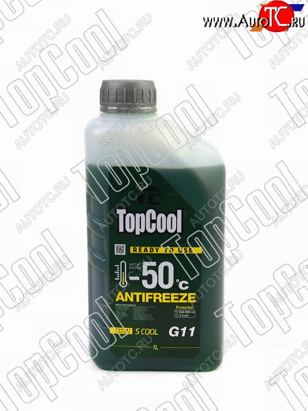 217 р. Антифриз (S COOL G11 1 л. -50 C Зелёный) TOPCOOL Z0023  с доставкой в г. Пермь