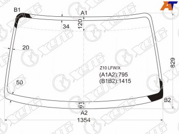 Стекло лобовое NISSAN CUBE 98-02 XYG Z10 LFW/X