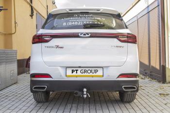 16 519 р. ТСУ (Фаркоп) PT GROUP съемный квадрат EXEED LX 2021- CHERY Tiggo 7 Pro 2021- CHERY Tiggo 7 Pro Max 2022-,  Chery Tiggo 7 PRO (2019-2025), Chery Tiggo 7 Pro Max  T1E (2022-2025), EXEED LX (2021-2025)  с доставкой в г. Пермь. Увеличить фотографию 14