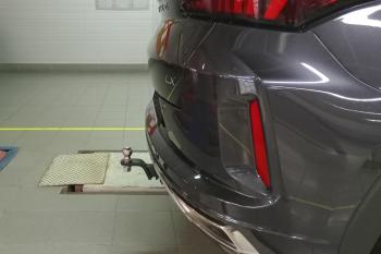 16 519 р. ТСУ (Фаркоп) PT GROUP съемный квадрат EXEED LX 2021- CHERY Tiggo 7 Pro 2021- CHERY Tiggo 7 Pro Max 2022-,  Chery Tiggo 7 PRO (2019-2025), Chery Tiggo 7 Pro Max  T1E (2022-2025), EXEED LX (2021-2025)  с доставкой в г. Пермь. Увеличить фотографию 4
