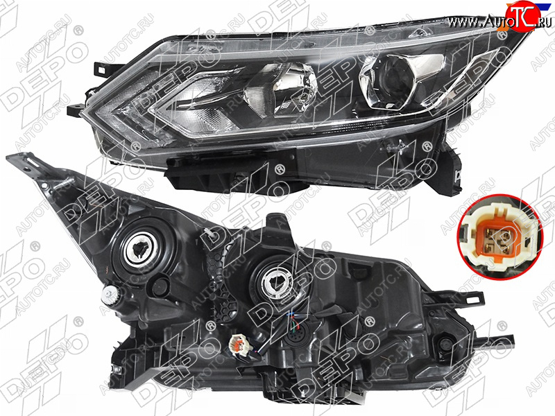 19 849 р. Фара Nissan Qashqai 17-22 (Слева) DEPO 215-11AKL-LDEM2  с доставкой в г. Пермь