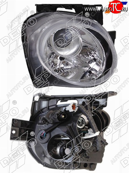 11 199 р. Фара NISSAN JUKE 14-20 RH под электрокорректор (Евросвет) DEPO 215-11H3R-LD-EM  с доставкой в г. Пермь