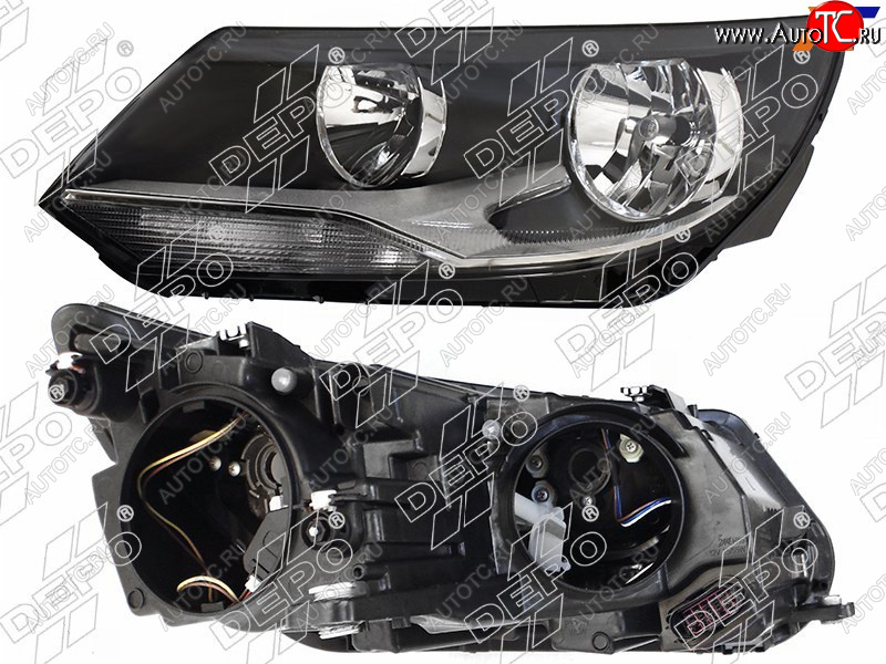 12 849 р. Фара Volkswagen Tiguan 11-17 (Спереди Слева) DEPO 441-11H1LMLDEM2  с доставкой в г. Пермь